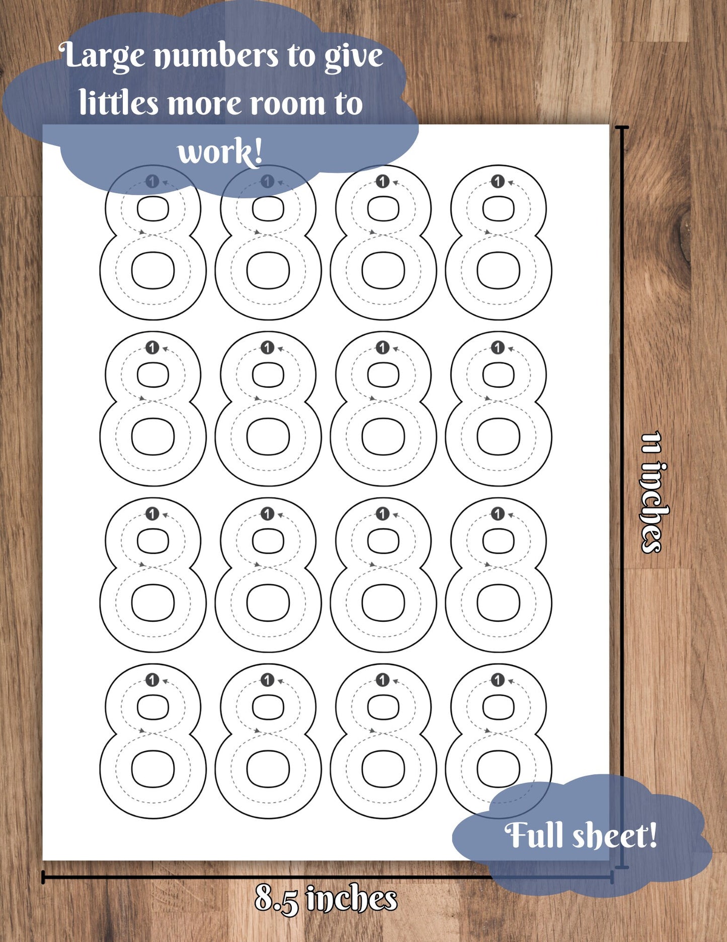 Animal Number Tracing & Coloring Pages | Numbers 1–10 Printable PDF