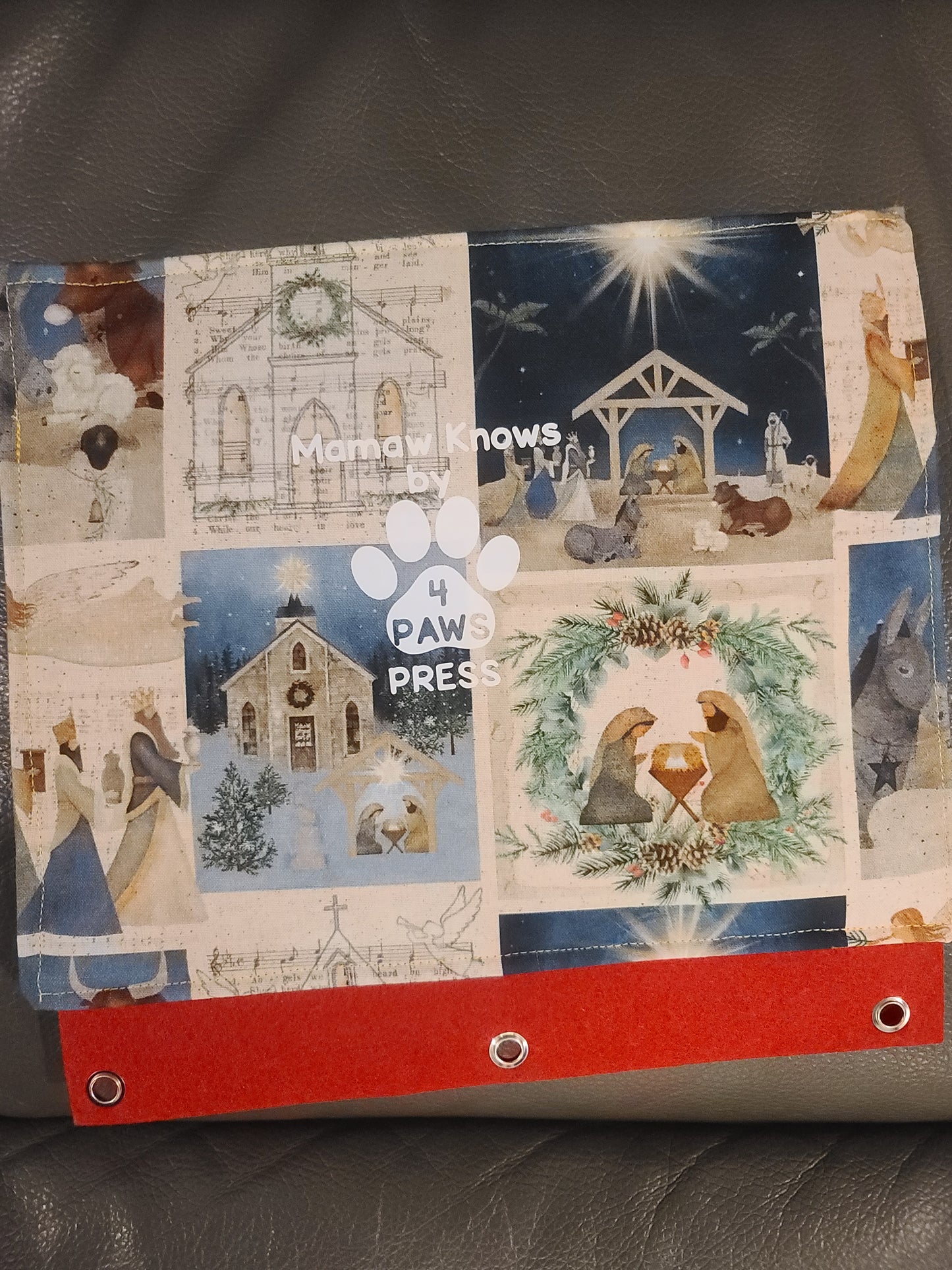 ๐ Nativity Scene Busy Book Page | Bible Story Interactive Play