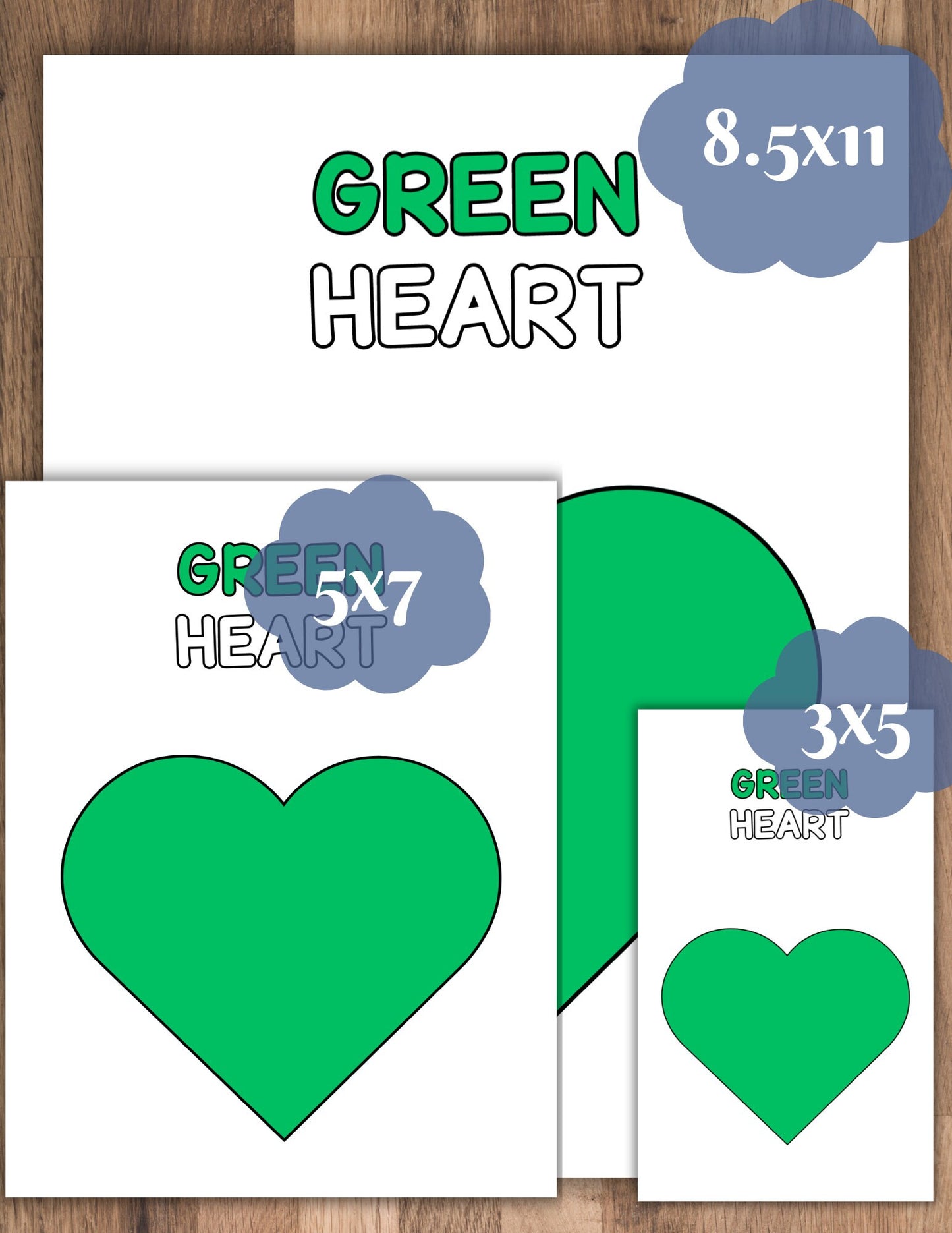 Shape and Color Flash Cards