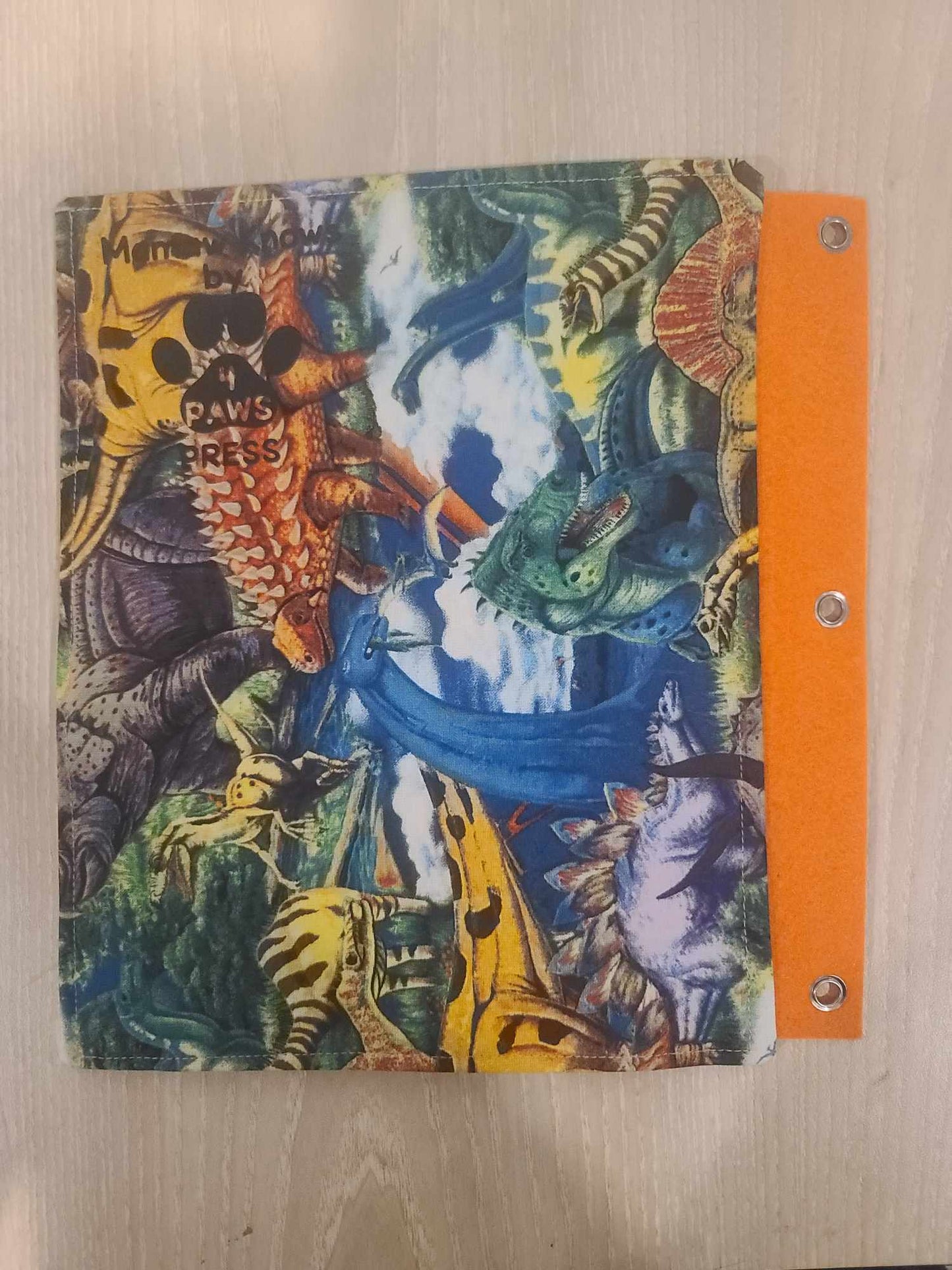 Dino Puzzle Busy Book Page | Velcro Dinosaur Puzzle