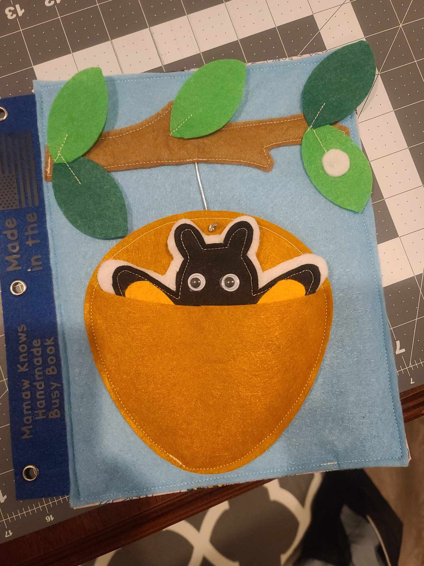 Butterfly Life Cycle Busy Book Page | Montessori-Inspired Felt Activity