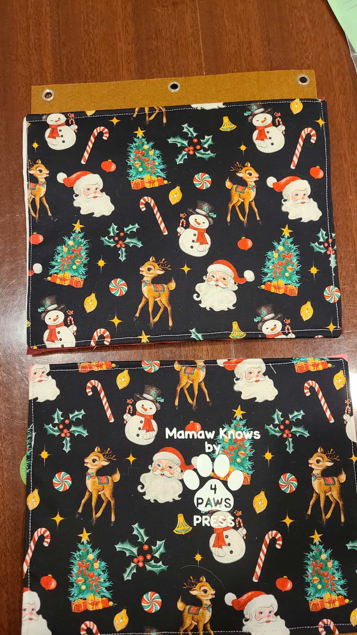 🎅 Santa’s Sleigh & Cozy Fireplace Busy Book Page Set | Christmas Interactive Play