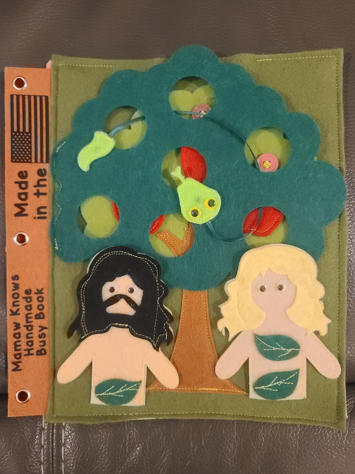 Adam & Eve Busy Book Page
